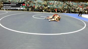 175 lbs Consi Of 32 #2 - Maximus Rodriguez, North Salem vs Bryton Butt, Ridgeline