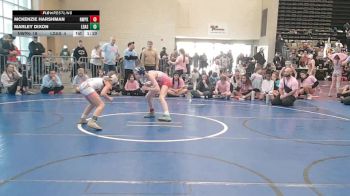 75 lbs Rr Rnd 1 - McKenzie Harshman, NewWhale Pink - Girls vs Marley Dixon, Lady Assassins - Girls