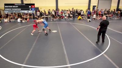 165 lbs Champ. Round 1 - Brayden Melby, MN vs Kinnick Thompson, IA