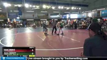 138 lbs Round 1 (6 Team) - Buck Merritt, Strong House - Blue vs Isaac Biddle, Dolphin Nation