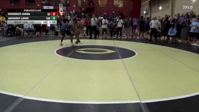 197 lbs Champ. Round 2 - Anthony Lowe, Life University vs Roderick Jones, Keiser University