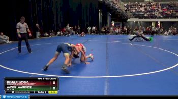 105 lbs Champ. Round 1 - Beckett Svuba, Siouxland Wrestling Academy vs Ayden Lawrence, DC Elite