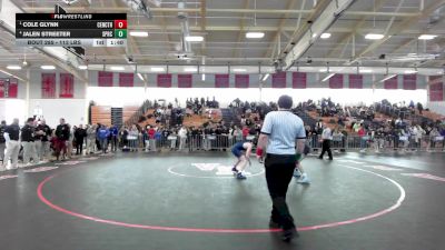 113 lbs Semifinal - Cole Glynn, Central Catholic vs Jalen Streeter, Springfield Central