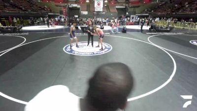 115 lbs Semis - Michael Botello (Marrero), Beast Bay Wrestling Club vs Carter Sosa, LAWC