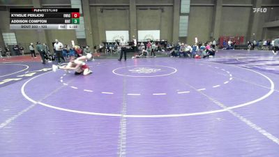 125 lbs Cons. Round 2 - Kynslie Perlicki, Owasso vs Addison Compton, Hinton