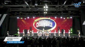 Champs Central - Blaze [2024 L3 Junior - Medium Day 2] 2024 Cheer Power Grand Nationals