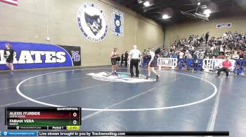 160 lbs Quarterfinal - Fabian Vera, Wasco vs Alexis Iturbide, Santa Maria