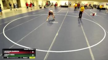 160 Championship Bracket Champ. Round 3 - Jackson Barron, Shakopee vs Judah Heeg, Simley