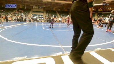 72 lbs Rr Rnd 1 - Grady Zinter, Owasso Takedown Club vs Kyrin Robinson, The Leftovers