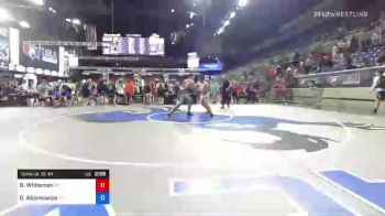 220 lbs Consi Of 32 #1 - Brendyn Whiteman, Montana vs Davit Abjandadze, New York