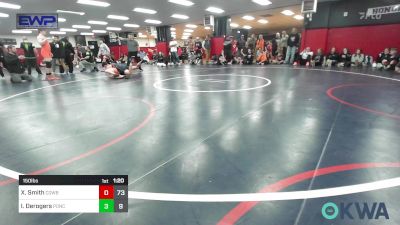 150 lbs Rr Rnd 3 - Xander Smith, Cowboy Elite 15u vs Inell Derogers, Ponca City