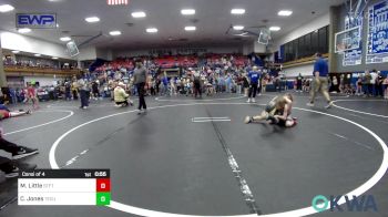 58 lbs Consi Of 4 - Mitchell Little, Standfast vs Canyon Jones, Tecumseh Youth Wrestling