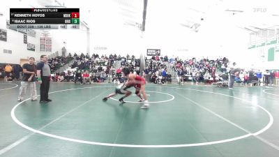 138 lbs Consi Of 8 #1 - Kenneth Hoyos, Masuk vs Isaac Rios, Griswold/Wheeler