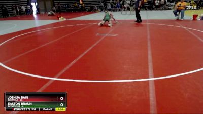 160 lbs Semis & 1st Wrestleback (8 Team) - Easton Braun, Paynesville vs Joshua Bain, Chatfield