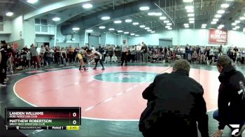 92 lbs Cons. Round 3 - Matthew Robertson, Great Neck Wrestling Club vs Landen Williams, MOBC Wrestling Club