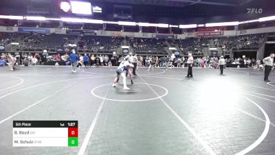 138 lbs 5th Place - Bishop Boyd, Grab And Twist vs Memphis Schulz, Other
