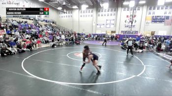 132 lbs Cons. Round 7 - Kiivon Butler, Tullahoma vs Aiden Rowe, Clarksville High School
