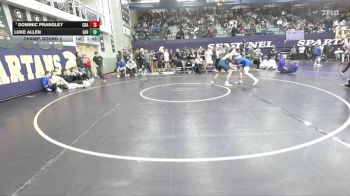 144 lbs Champ. Round 2 - Dominic Prangley, Coeur D Alene vs Luke Allen, Great Falls High/MSDB, MT