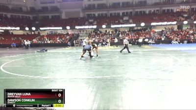 182 lbs Semifinal - Dawson Conklin, Emmett vs Dreyvan Luna, Bishop Kelly