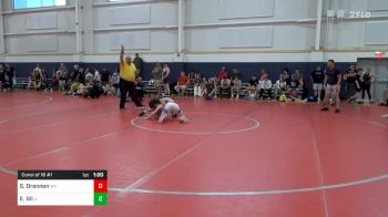 108-C lbs Consi Of 16 #1 - Seth Drennen, WV vs Elio Gil, IL