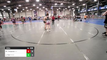 120 lbs Rr Rnd 2 - Michael Timpone, Elite NJ HSB Red vs Jaden Farr, Forge H/S 1