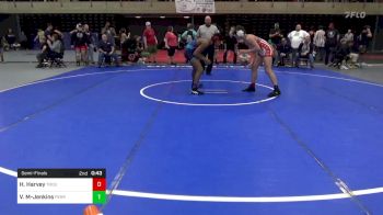 160 lbs Semifinal - Hayden Harvey, Trout Run vs Victor Marks-Jenkins, Perry Hall