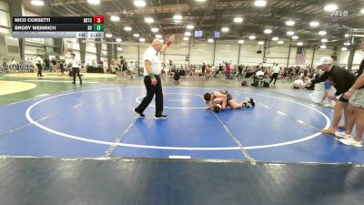 152 lbs Rr Rnd 2 - Nico Corsetti, BDTC2 - HSB vs Brody Weinrich, Buffalo Valley Red - HSB