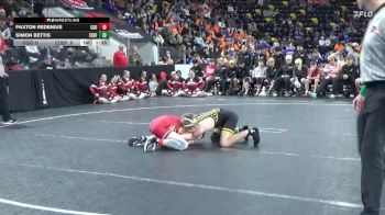 120 lbs Semis - Simon Bettis, Eddyville-Blakesburg-Fremont vs Paxton Redenius, Clarion-Goldfield-Dows