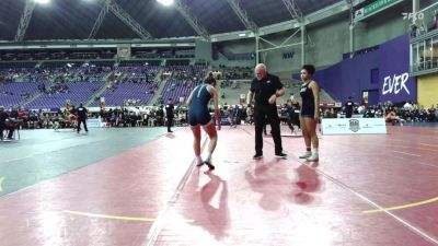 138 lbs Quarters & 1st Wb (16 Team) - Payton Weese, Doane vs Kaytlin Mcanelly, Dickinson State