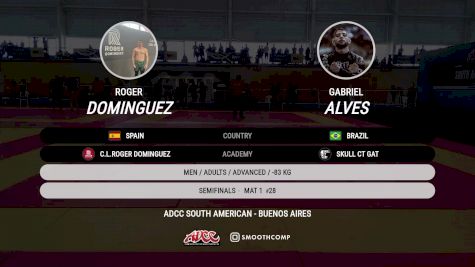 Roger Dominguez vs GABRIEL Alves 2025 ADCC South American Championship