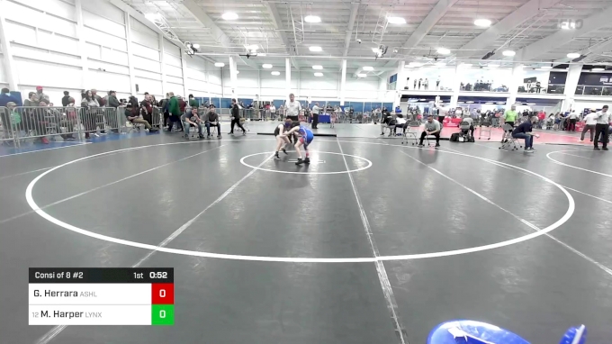 64 lbs Consi Of 8 #2 - Gabriel Herrara, Ashland MA vs Marty Harper ...