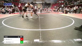 Final - Noah Rentie, Eufaula Ironheads Wrestling Club vs Aayden Hamilton, Broken Arrow Wrestling Club
