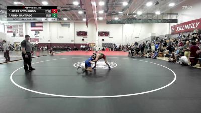 144 lbs Consi Of 8 #2 - Lucas Sotolongo, St Joseph vs Aiden Santiago, Plainville
