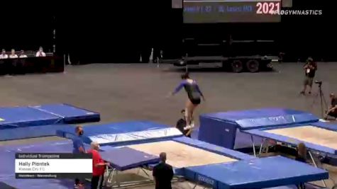 Hally Piontek - Individual Trampoline, Kansas City T C - 2021 USA Gymnastics Championships