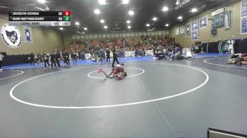 115 lbs Cons. Semi - Suri Bettencourt, Ernest Righetti vs Jocelyn Ochoa, Reedley