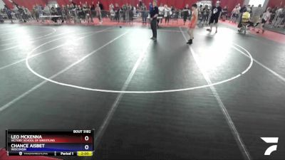 119 lbs 5th Place Match - Leo McKenna, Victory School Of Wrestling vs Chance Aisbet, Wisconsin