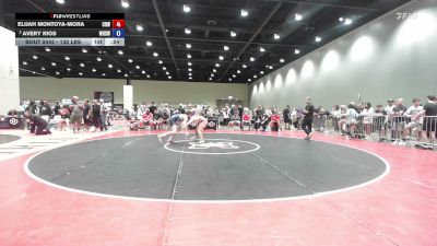 132 lbs Champ. Rd Of 16 - Elijah Montoya-Mora, Cleveland Highschool Wrestling vs Avery Rios, Westmoore High School Wrestling