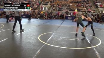 110 lbs Cons. Round 3 - Barrett Hetzer SE2, Ascent Wrestling Club vs Jaxon Bailey NE5, Highland Hornets