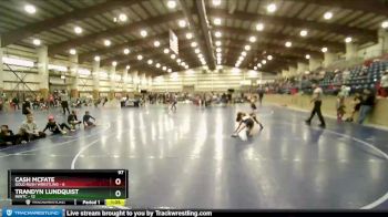 97 lbs Round 1 (4 Team) - Trandyn Lundquist, INWTC vs Cash Mcfate, Gold Rush Wrestling