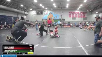 38 lbs Round 1 - Nova Vargo, Stratford Knights vs Case Bradford, Team Bear Wrestling