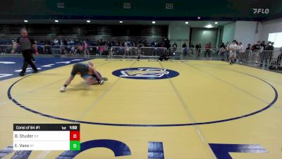 113 lbs Consi Of 64 #1 - Braydon Studer, OH vs Ej Vass, NY