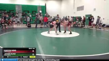 145 lbs Cons. Round 2 - Kanyon Herd, Star Valley vs Jayden Kunz, Star Valley