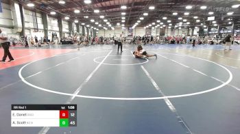 142 lbs Rr Rnd 1 - Elijah Danet, Ragin Raisins Concord vs Ammon Scott, NC National Team