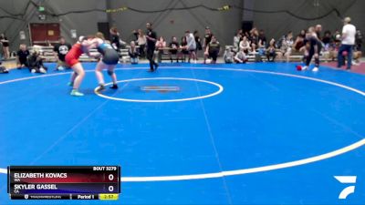 155 lbs Semifinal - Elizabeth Kovacs, WA vs Skyler Gassel, CA