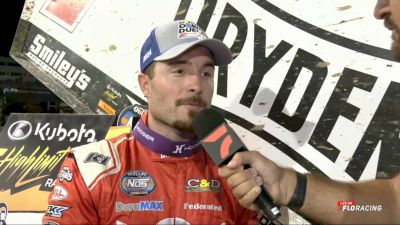 Logan Schuchart Discusses Thrilling High Limit Racing Win At Eldora Speedway