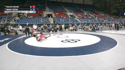 157 lbs Cons. Sub-rd Of 16 - Colin Rutlin, Missouri vs Isaac Balden, Nevada