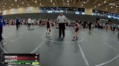 60 lbs Round 3 (6 Team) - Taze Daniels, SouthWest Elite vs Jace Norton, Team Gotcha