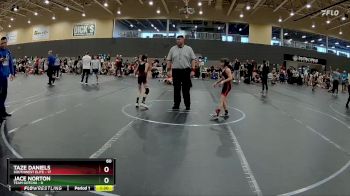 60 lbs Round 3 (6 Team) - Taze Daniels, SouthWest Elite vs Jace Norton, Team Gotcha