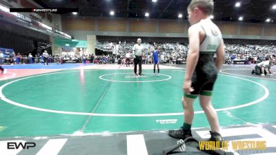 60 lbs Round Of 16 - Damani Sanders, Sherman Challengers vs Beckham Crandall, VVWC