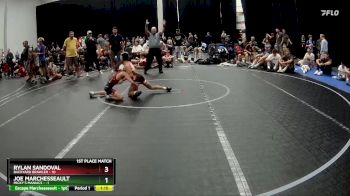 80 lbs Placement (4 Team) - Rylan Sandoval, Backyard Brawler vs Joe Marchesseault, Micky`s Maniacs